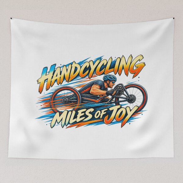 Item preview, Handcycling Miles Of Joy Women's Adaptive Sports designed and sold by ArtDesignTp.