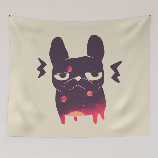 Item preview, French Bulldog Cute Cosmic Aesthetic designed and sold by mustbewhy.