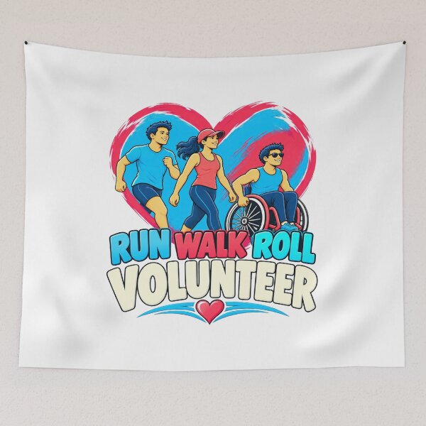 Item preview, Run Walk Roll Volunteer Women's Adaptive Sports designed and sold by ArtDesignTp.
