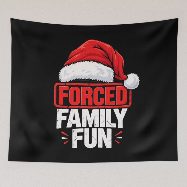 Item preview, Forced Family Fun Christmas Holiday Design designed and sold by rafaeltto.