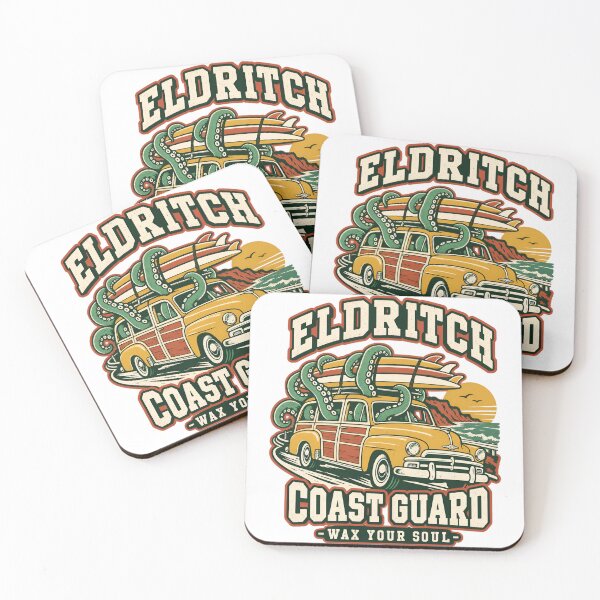 Item preview, H. P. Lovecraft: Eldritch Coast Guard Road Trip designed and sold by Fenay Designs.