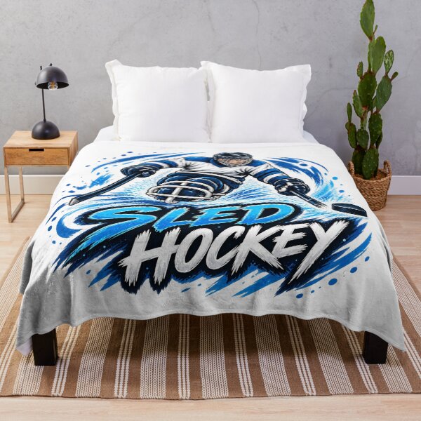 Item preview, Sled Hockey Player Adaptive Sports Athlete designed and sold by ArtDesignTp.