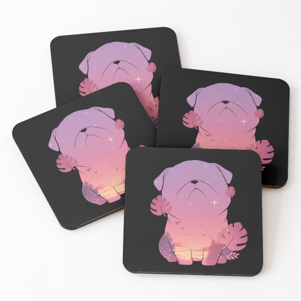 Item preview, Bulldog Puppy Nature Sunset designed and sold by mustbewhy.