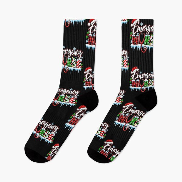 Item preview, Festive Emergency Nurse Christmas Holiday Design designed and sold by rafaeltto.