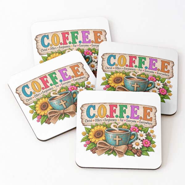 Item preview, Coffee Christ Offers Forgiveness For Everyone Everywhere designed and sold by ArtDesignTp.
