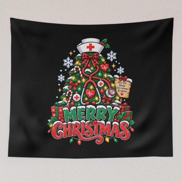 Item preview, Nurse Christmas Tree Design for Holidays designed and sold by rafaeltto.