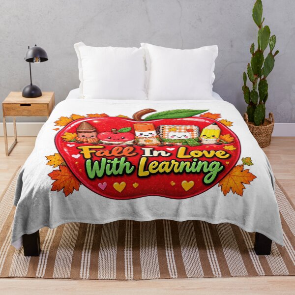Item preview, Fall In Love With Learning Fall Classroom Teacher Women designed and sold by ArtDesignTp.