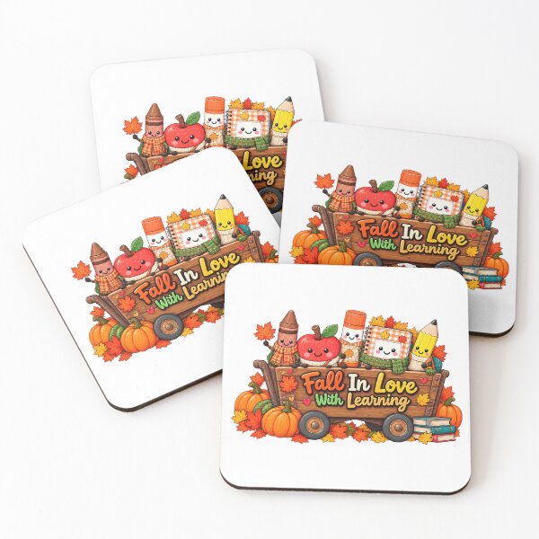 Item preview, Fall In Love With Learning Autumn Teacher Kids Education designed and sold by ArtDesignTp.