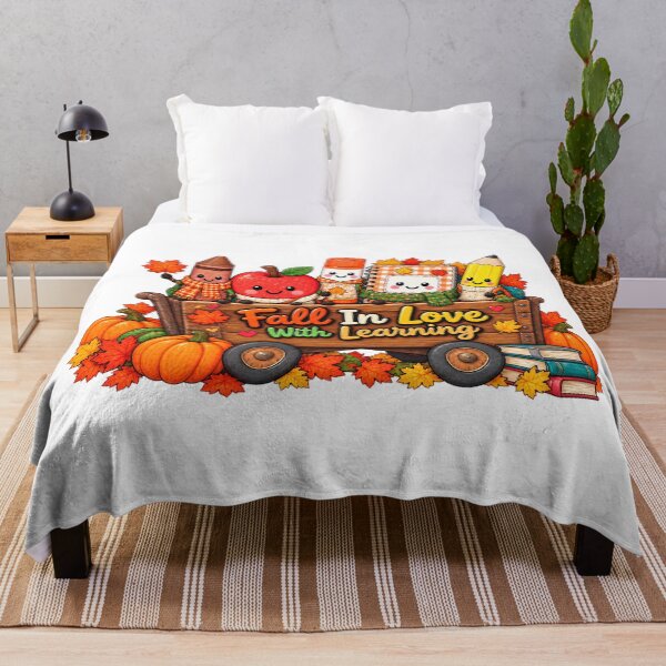 Item preview, Fall In Love With Learning Autumn Teacher Kids Education designed and sold by ArtDesignTp.
