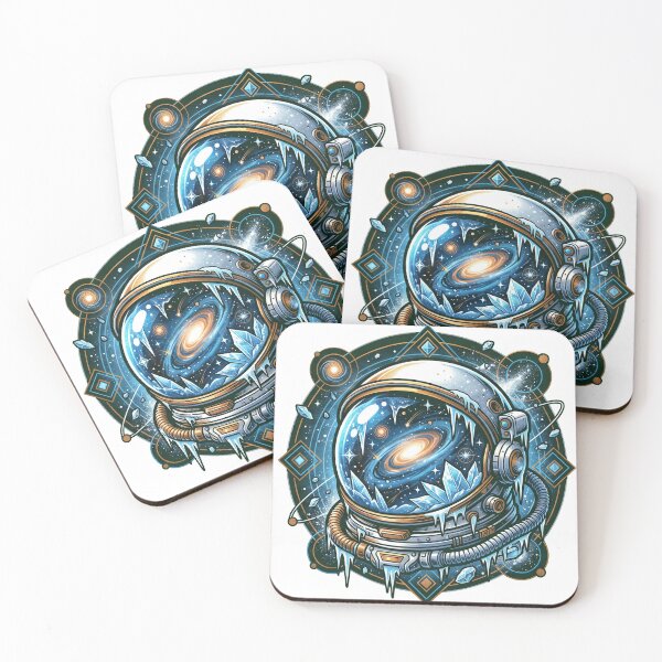 Item preview, Mind Bending Cosmic Astronaut Frozen Nebula designed and sold by m.mmado.