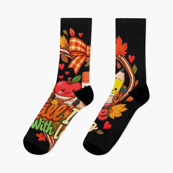 Item preview, Fall In Love With Learning Teacher Classroom Autumn designed and sold by ArtDesignTp.