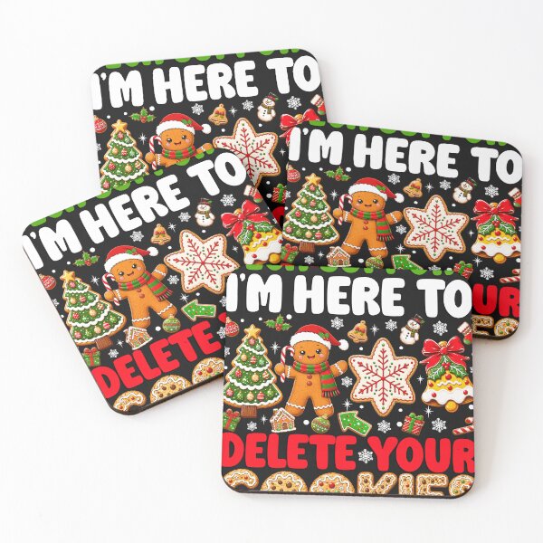 Item preview, Tech Support I'm Here To Delete Your Cookies Funny IT Christmas designed and sold by varin-studio.