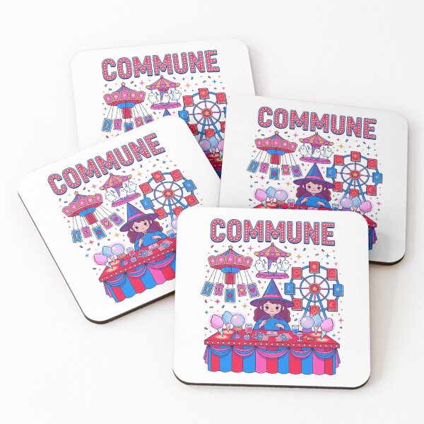 Item preview, COMMUNE Witch Carnival Séance - Kawaii Surreal Halloween Art designed and sold by jrzvibe.