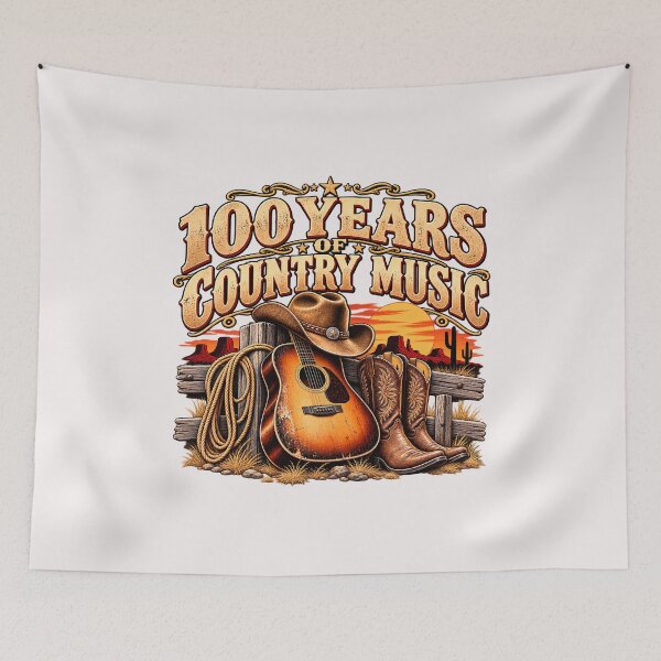 Item preview, 100 Years of Country Music 1927–2027 Vintage Western designed and sold by Genius Geek.