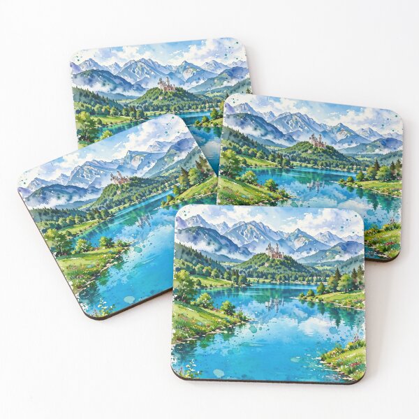 Item preview, Germany — Neuschwanstein Castle — Reflections of a Bavarian Dream designed and sold by DibujandoPorfa.