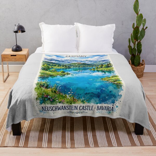 Item preview, Germany — Neuschwanstein Castle — Reflections of a Bavarian Dream designed and sold by DibujandoPorfa.