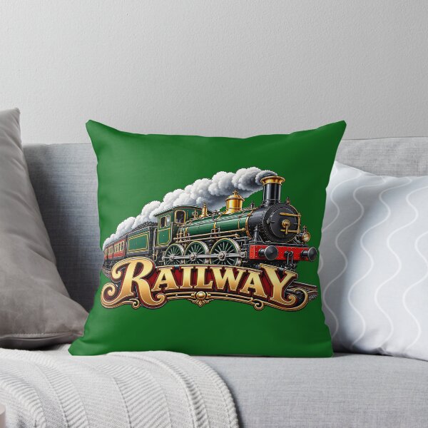 Item preview, Railway from 1827 Vintage Steam Trains designed and sold by Genius Geek.