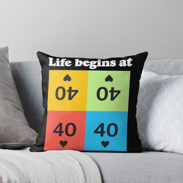 Item preview, Life Begins At 40 Women designed and sold by Exerohuhic.