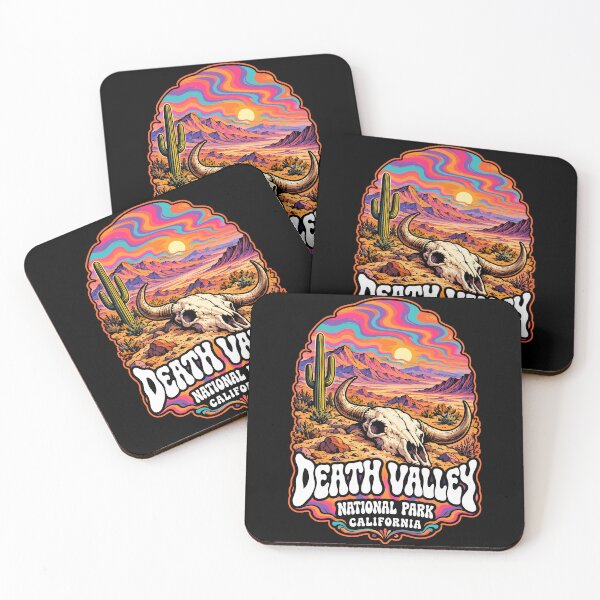 Item preview, Death Valley National Park California Trippy Art designed and sold by TomFrontierArt.
