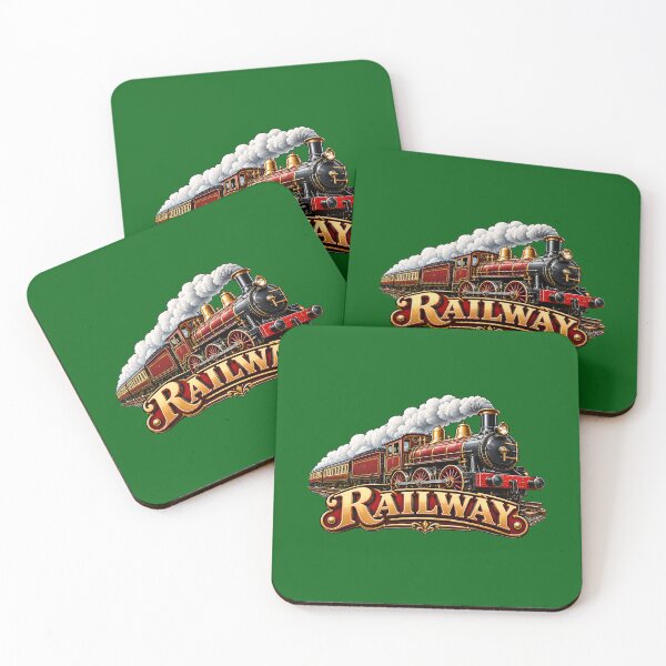 Item preview, Railway from 1827 Vintage Steam Trains designed and sold by Genius Geek.