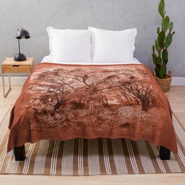 Item preview, Vintage Terracotta Forest – Rustic Tree Photography, Boho Autumn Nature Art designed and sold by Visual Arts Dominika Cybuch.