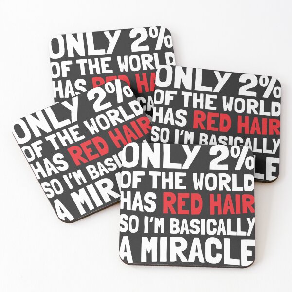 Item preview, Only 2 Percent Has Red Hair Basically A Miracle Ginger Pride designed and sold by BUNNIES-EL.