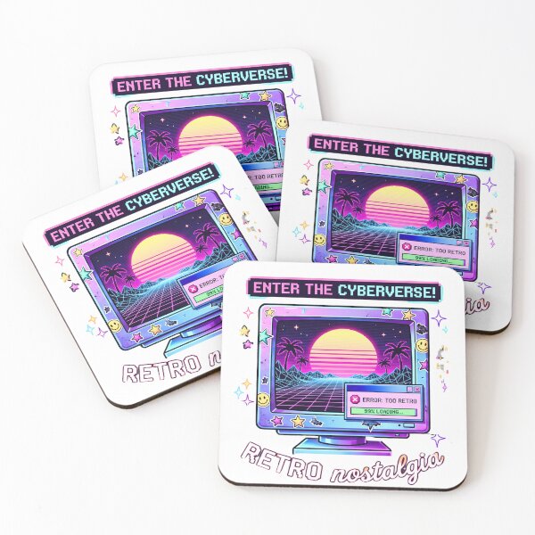 Item preview, Retro Nostalgia Y2K Aesthetic | Synthwave Computer Error designed and sold by scarben.
