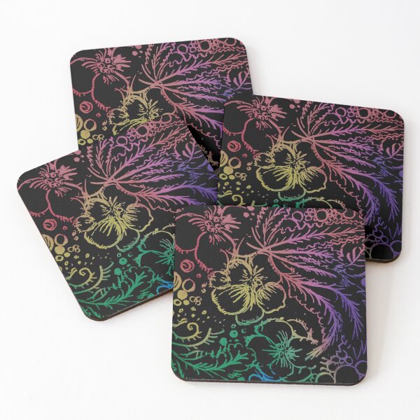 Item preview, Scratchboard Flowers III designed and sold by cranchycranchy.