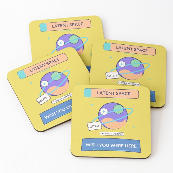 Item preview, Latent Space Tourist Wish You Were Here - Funny AI Art designed and sold by Ink and Wink.