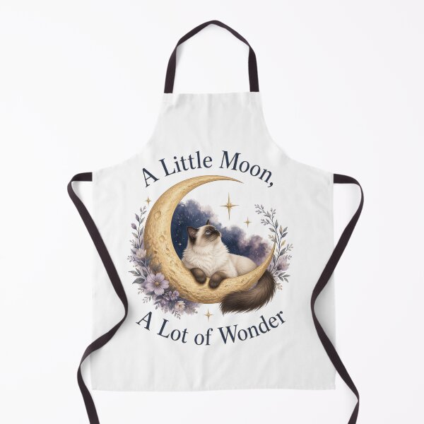 Item preview, Ragdoll Moon Cat – A Little Moon, A Lot of Wonder designed and sold by PurrBloom Studio.
