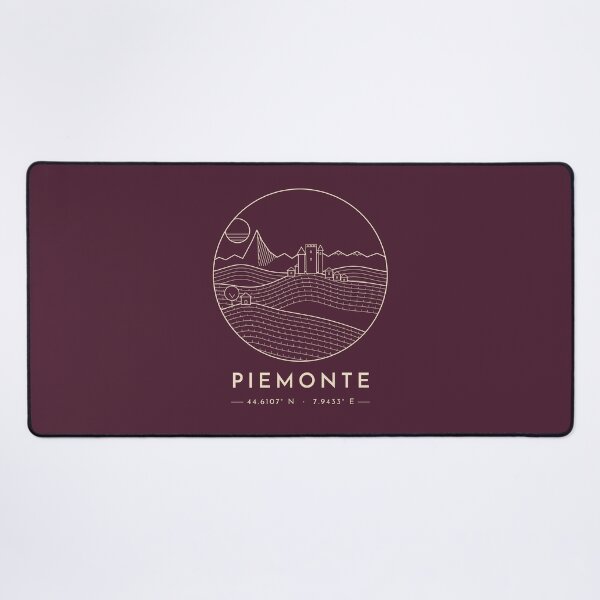 Item preview, Piedmont Langhe Vineyard Line Art Coordinates designed and sold by Cascio311.