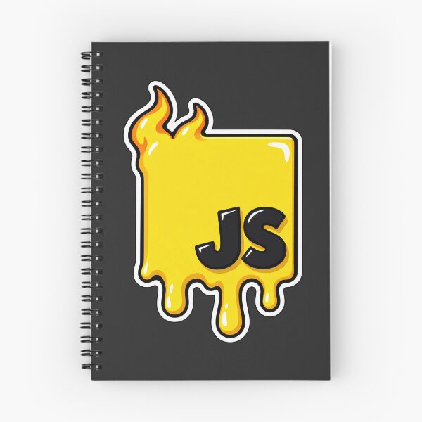 Item preview, Melting JavaScript JS Logo Sticker - Web Developer Programmer designed and sold by Stick Erify.