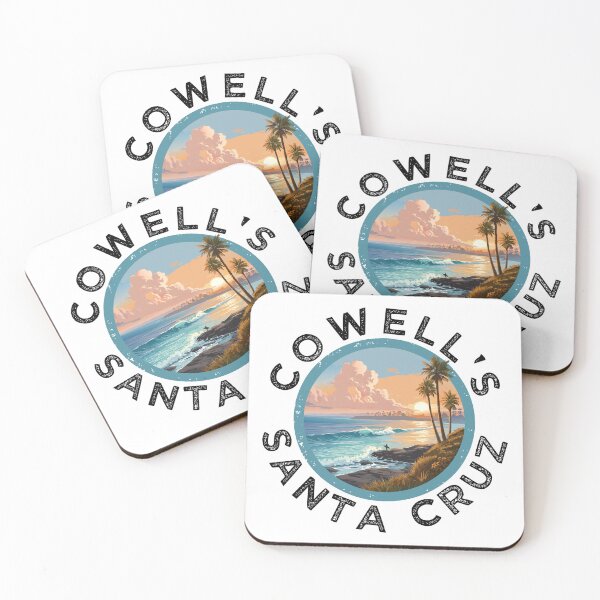Item preview, Cowell's – Santa Cruz (with Black Lettering) designed and sold by VelvetRoom.