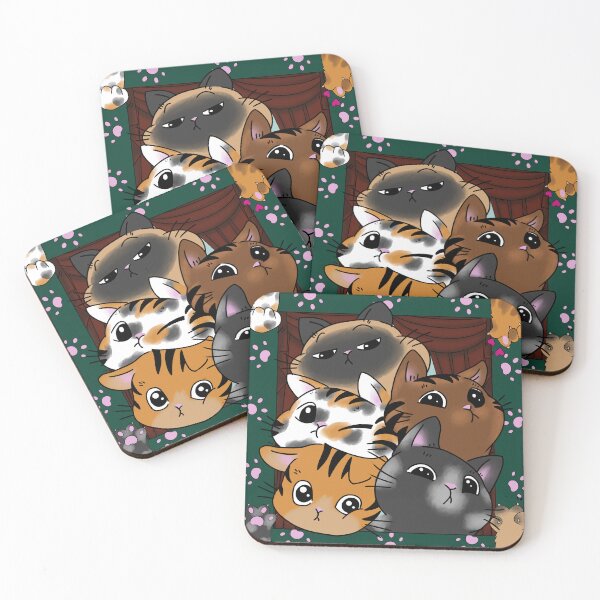 Item preview, Peek a boo cats designed and sold by Greenchib.