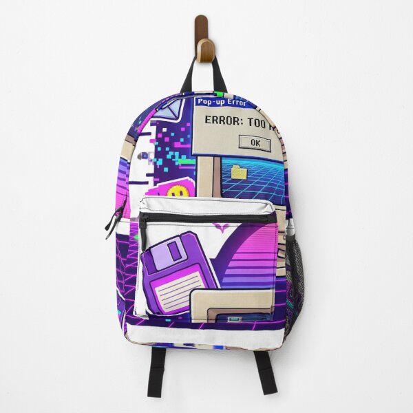 Item preview, Retro nostalgia, Y2K aesthetic | Synthwave computer error designed and sold by scarben.