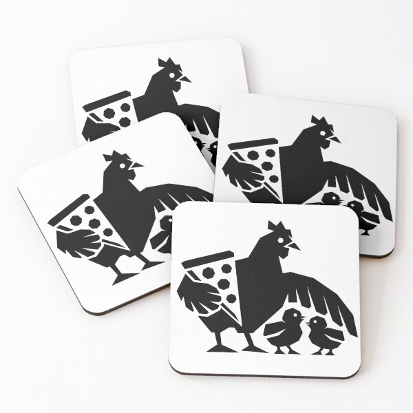 Item preview, Family Pizza Night – Funny Chicken and Chicks designed and sold by matybrak.