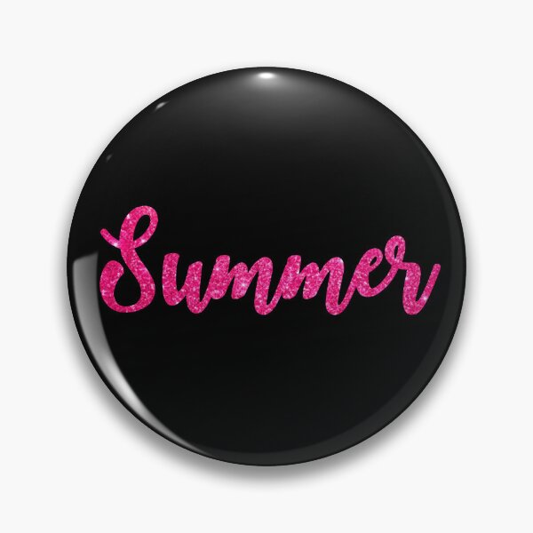 Item preview, Summer Hot Pink Sparkly Personalised Name Design designed and sold by CamilasPrints.
