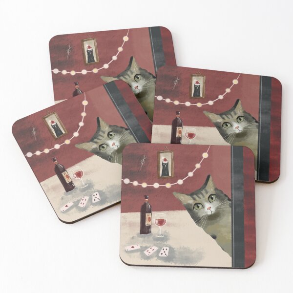 Item preview, Funny meme cat with vine  designed and sold by Makitsu Neko.