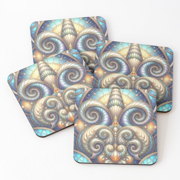 Item preview, Intricate Art Nouveau Fleur-de-Lis designed and sold by Frackxion.