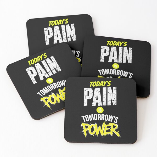 Item preview, Today's Pain Is Tomorrow's Power - Yellow Graffiti Gym designed and sold by Vibe-Vary.
