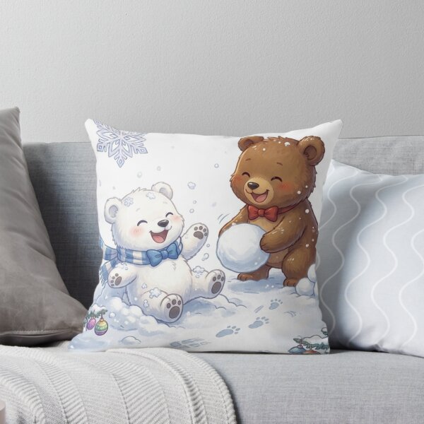 Item preview, Two Happy Bears' Winter Adventure designed and sold by DreamArtis.