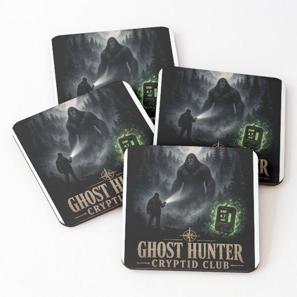 Item preview, Ghost Hunter Cryptid Club Bigfoot Paranormal T-Shirt designed and sold by Ember Lane Designs.