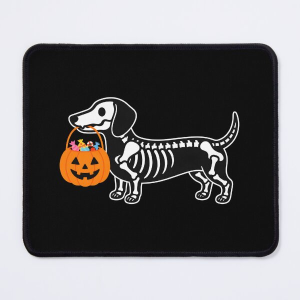 Item preview, Skeleton Dachshund Halloween Candy Pail designed and sold by Dmo3HarkoArt.