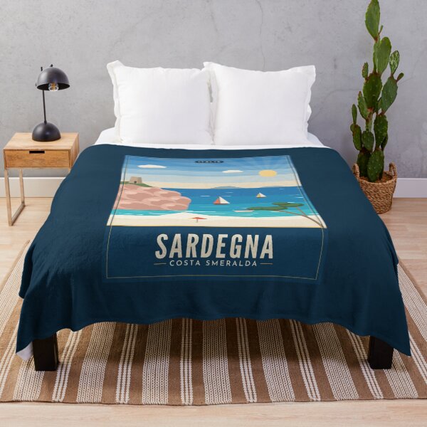 Item preview, Sardinia Costa Smeralda Vintage Travel Postersardinia designed and sold by Cascio311.