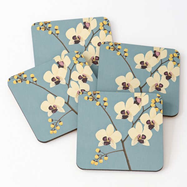 Item preview, Stylised Orchid Branch of Guatemala designed and sold by Soft Oddity.