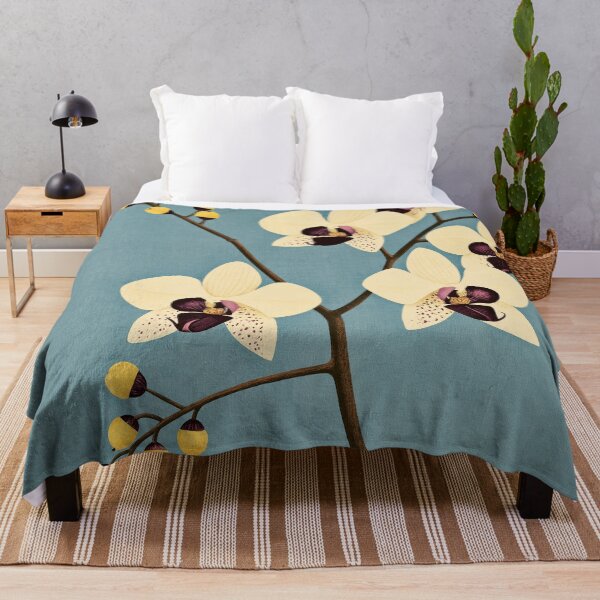 Item preview, Stylised Orchid Branch of Guatemala designed and sold by Soft Oddity.