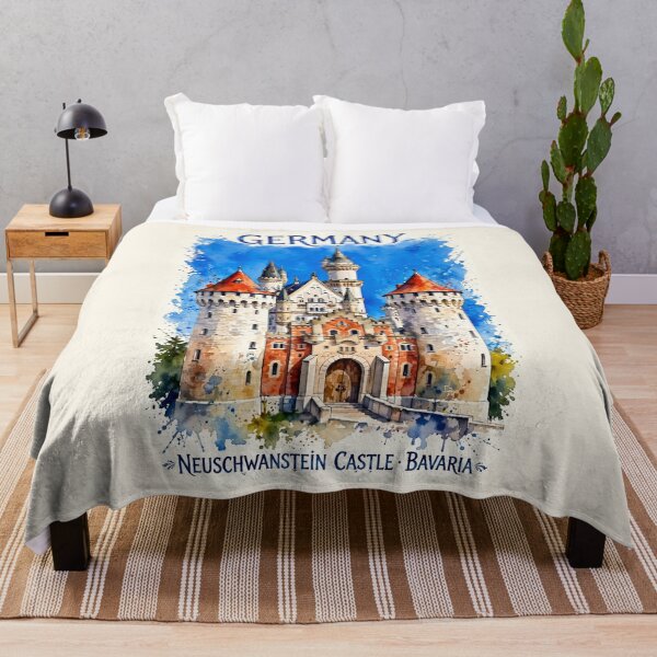 Item preview, Germany — Neuschwanstein Castle — A Royal View Over Bavaria designed and sold by DibujandoPorfa.