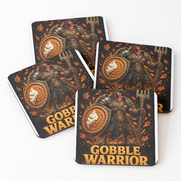 Item preview, Gobble Warrior Funny Thanksgiving Turkey T-Shirt designed and sold by Ember Lane Designs.