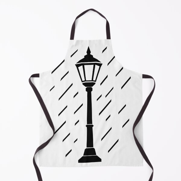 Item preview, Rain Around the Lamplight – Geometric Street Lamp designed and sold by matybrak.