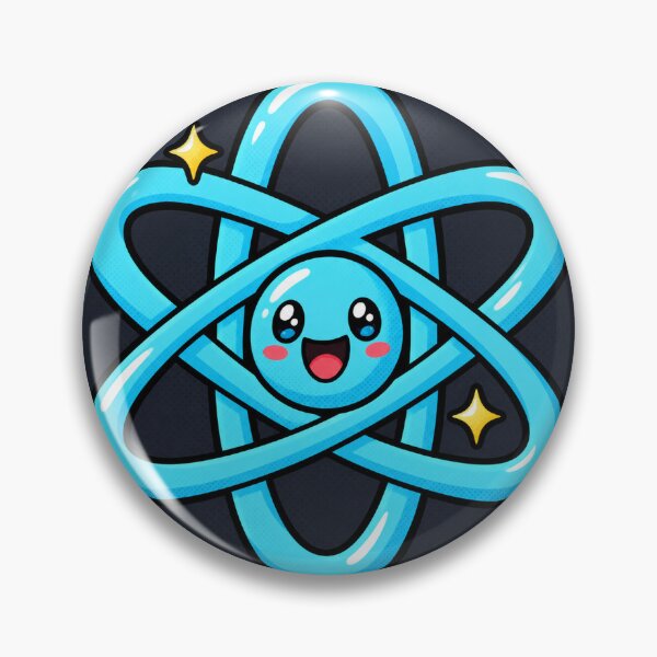 Item preview, Cute React Atom Logo Sticker - Frontend Web Developer designed and sold by Stick Erify.